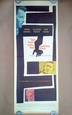 MAN WITH THE GOLDEN ARM Orig R1960 US Insert Movie Poster * SINATRA * Saul Bass