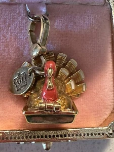 NWT juicy couture Turkey charm Limited Edition 2008 YJRU2333 - Picture 1 of 11