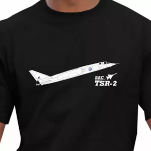 AeroArt - BAC TSR2 Aircraft Artwork Design T-Shirt - Picture 1 of 3