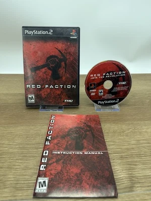 Red Faction Black Label (Sony PlayStation 2, 2002) Complete - Image 1 of 4