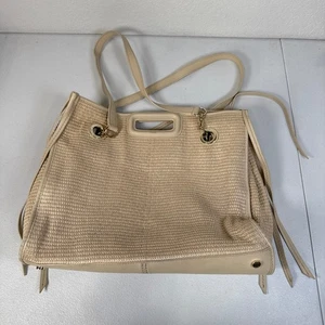 Maje Cabasrafi Beige Shoulder Bag – As Is (Heavily Stained Interior) - Picture 1 of 22
