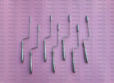 Conjunto de 7 Dilatadores Corpora Cavernosa Crooks Uretroplastia Corporal Subcoronal - Imagem 1 de 4