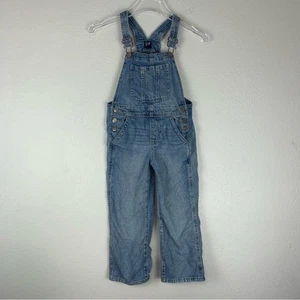 Gap Kids Denim Overalls Size Small Blue Jean Boy Girl - Picture 1 of 5