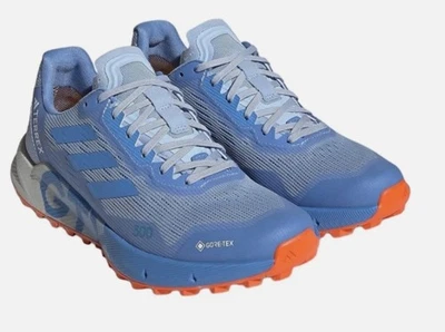 adidas Terrex Agravic Flow 2 GORE-TEX Trail Blue Running Shoes Womens 9 HR1147 - Image 1 of 4