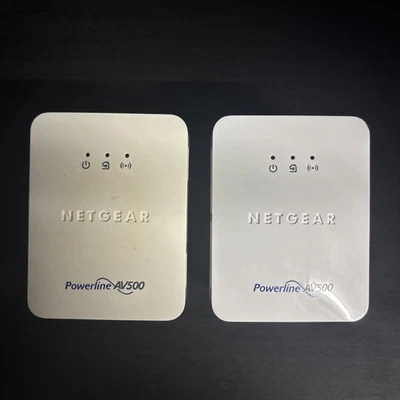 Set of 2 Netgear Powerline AV500 Gigabit Powerline Adapter XWN5001 - Image 1 of 2