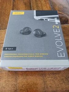 *NEW* Jabra Evolve2 Buds True Wireless In-Ear Bluetooth Earbuds USB-A - Photo 1 sur 2