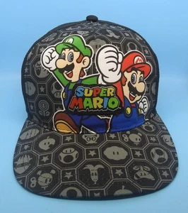 NUOVO! Cappellino Baseball Nintendo Super Mario Bros Gamer Giovanile Taglia Unica Regolabile 2021 - Foto 1 di 8
