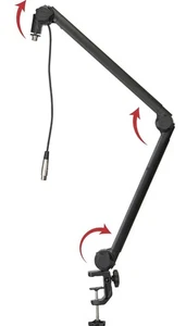 Gator Frameworks Deluxe Tischmontage Broadcast Mikrofonständer, GFWBCBM3000 - Bild 1 von 6