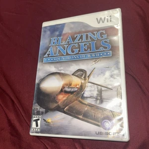 Blazing Angels: Squadrons Of WWII Nintendo Wii Game Complete With Case & Manual - Picture 1 of 4
