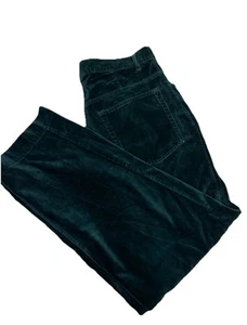 Vintage Sostanza Damen grüne Samthose Größe 12 - Bild 1 von 4