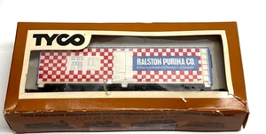 Vintage NEW Tyco HO Scale "Ralston Purina" 40' Ice Bunker Reefer MRS 4554 Car - Picture 1 of 5