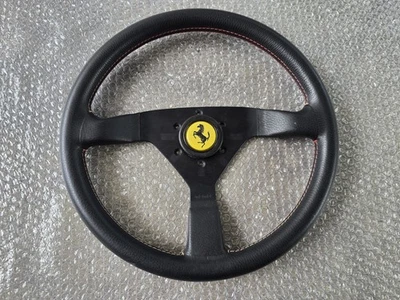 Momo ferrari 328 Steering Wheel  Ferrari steering  super rare item. - Image 1 of 4