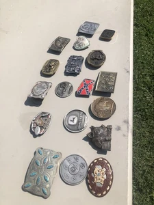 Vintage Belt Buckle Lot Resellers Lot - Picture 1 of 7