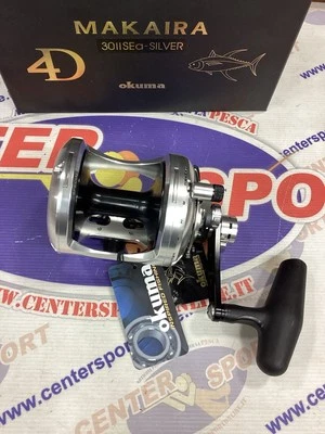 MULINELLO OKUMA MAKAIRA 30II SEA SILVER - Immagine 1 di 4