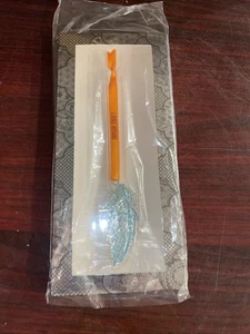 Taylor Swift-The Life of a Showgirl Feather Ornament Blue Sold Out - Picture 1 of 5