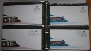 NICE AUSTRALIA PRE STAMPED ENVELOPES UNUSED AND FDI 1986 - 2010 NOT COMPLETE. - Picture 1 of 22
