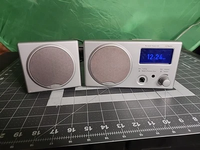Boston Acoustics Recepter HD AM FM Alarm Clock Radio & Power Supply, TESTED - Image 1 of 4