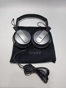 Sony MDR-NC7 Black Noise Canceling On-Ear Headphones Wired - Picture 1 of 3