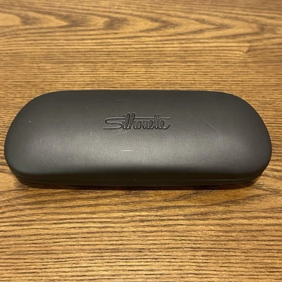 Estuche rígido para gafas Silhouette gris Foto 1 de 3