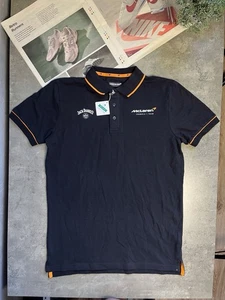 Polo McLaren F1 Racing azul marino para hombre talla M - Imagen 1 de 8