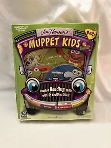 VERY RARE Jim Henson’s Interactive Muppet Kids COMPLETE CD ROM Child Reading Set - Picture 1 of 4