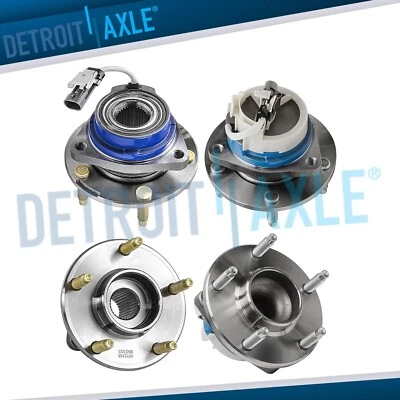 Front Rear Wheel Bearing & Hubs for 1997 - 2004 2005 2006 2007 2008 XLR Corvette - Image 1 of 4