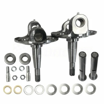 Straight Axle Round Spindle With King Pin Kit fits 1928-1948 Ford - Image 1 of 4