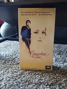 Vintage Vhs Somewhere In Time - Picture 1 of 2
