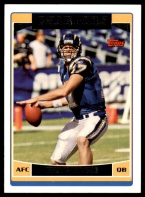 2006 Topps Philip Rivers San Diego Chargers #117 - Image 1 of 2
