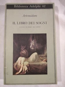 IL LIBRO DEI SOGNI DI ARTEMIDORO Adelphi Biblioteca 1975 libro usato - Foto 1 di 4