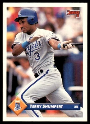 1993 Donruss #601 Terry Shumpert Kansas City Royals - Image 1 of 2