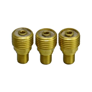 Cuerpo de pinza de lente de gas TIG 45V45 (orificio de 1/8" y ?3,2 mm) apto para WP 9 20 25 3pk - Imagen 1 de 5