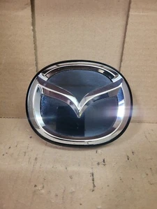2019-2021 MAZDA 3 REAR TRUNK LIFT GATE EMBLEM LOGO BADGE NAME PLATE BOWTIE OEM - Picture 1 of 3