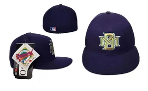 Gorra de béisbol Milwaukee Brewers MLB NUEVA ERA 5950 DIAMANTE Snapback azul marino nueva con etiquetas 6'7/8 - Imagen 1 de 1