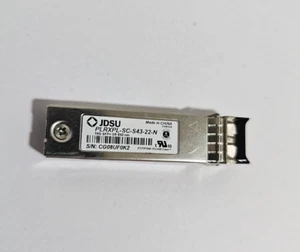 JDSU PLRXPL-SC-S43-22-N 10GB Ethernet 850nm SFP+ Transceiver - Picture 1 of 1