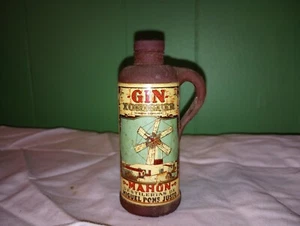 Xoriguer MAHON GIN MENORCA ESPAÑA VIDRIO COLOR TERRACOTA BOTELLA VACÍA - Sin tapa - Imagen 1 de 9