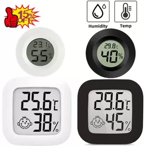 1-5x Digital Thermo-Hygrometer Thermometer Luftfeuchtigkeit Temperatu CBR WCK - Bild 1 von 11
