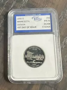 2005-S Proof State Quarter Minnesota PF70 Ultra Cameo IGS Silver - Picture 1 of 2