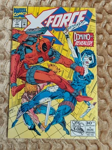 X-Force VOL 1, #11 1st Domino & PRIME, 6th Deadpool, KEY Marvel COMIC VG - Picture 1 of 2