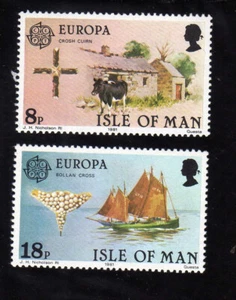 ISLE Of MAN -  1981 sc#191-192   Crosh Cuirn & Bollan Cross - Picture 1 of 1