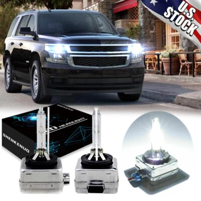 D3S HID Xenon 6000k para bombillas de conversión de faros Tahoe 2015-2019 x2 Foto 1 de 4