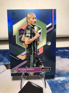 2022-23 TOPPS FINEST UEFA DAIZEN MAEDA LIGHT BLUE /275 CELTIC #42 - Picture 1 of 2