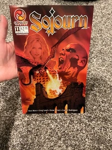 SOJOURN #11 GREG LAND REGULAR MAIN COVER 2002 crossgen comics dragon - Picture 1 of 2