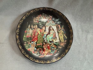 The “Golden Cockerel” Porcelain Plate, Limited Edition # B 7525 - Picture 1 of 8