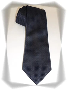 Cravate Fantaisie Tons de Bleus Motif Petits Carreaux Lafayette Homme - Imagen 1 de 5