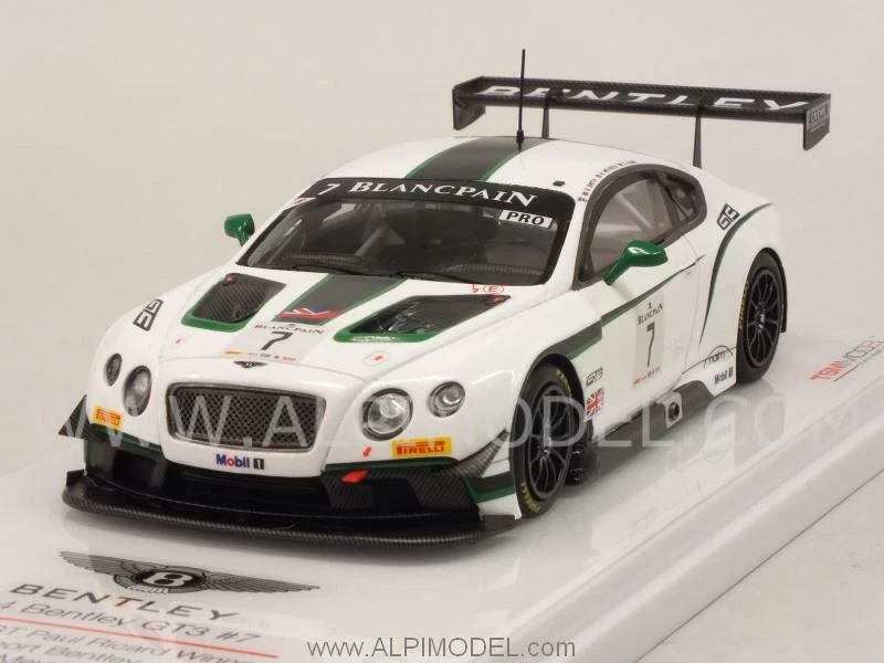 Bentley GT3 Winner Blancpain GT Paul Ricard 2014 Smith- 1:43 TRUESCALE TSM154317 - Immagine 1 di 1