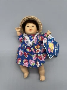 Gi-Go Palm Pals 8 Zoll Happy Kids Sammlerpuppe Vintage mit Etikett - Bild 1 von 5