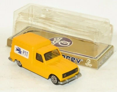 1/43 Jet-Car de Norev  Renault 4 Fourgonnette PTT - Post - Image 1 of 4