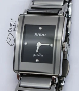 Reloj Diastar Integral 153.0488.3 de cerámica plateada a prueba de arañazos Rado Jubile para dama - Imagen 1 de 22