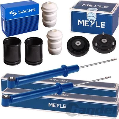 2x Meyle Amortiguador + Cojinete Trasero Apto para BMW 5er E39 520-540i Tds D - Imagen 1 de 4